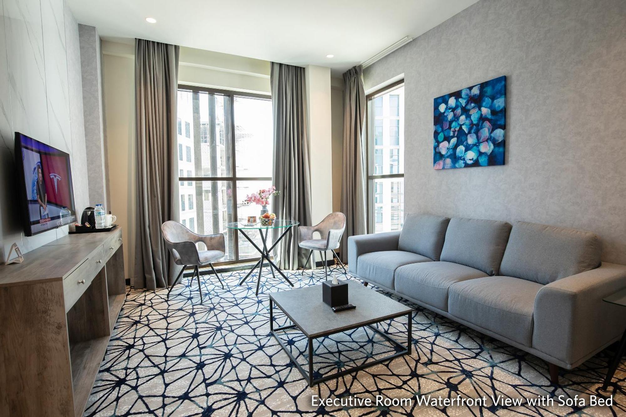 Executive Suite Living Area includes F&B