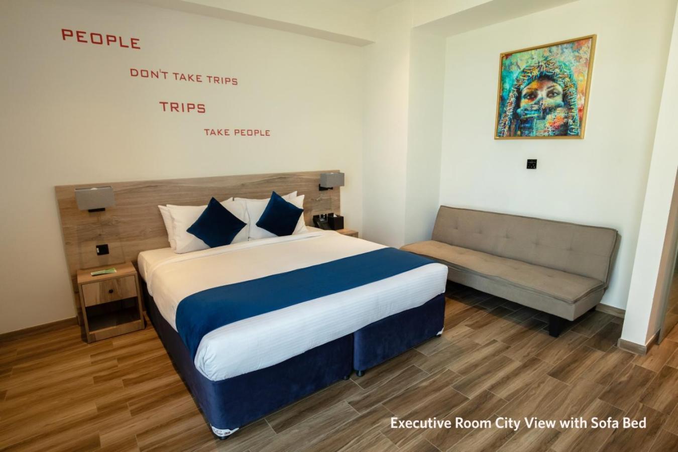 Deluxe Room Sofa Bed includes F&B